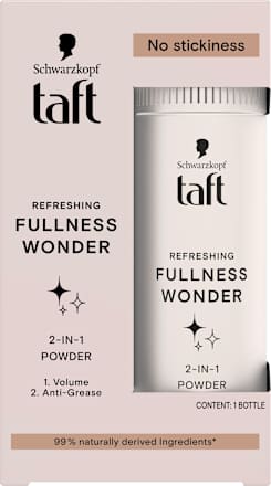 Osviežujúci púder pre objem vlasov Fullness Wonder 2-in-1 Schwarzkopf taft