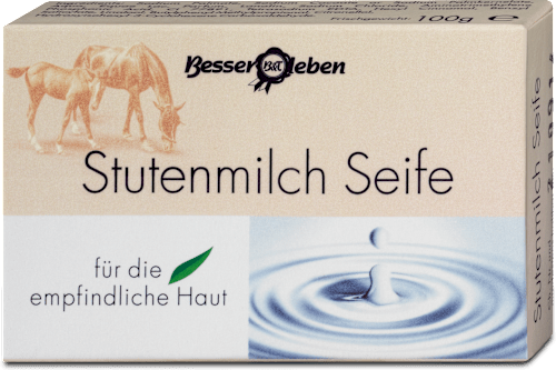 Besser leben Stutenmilch Seife b&t