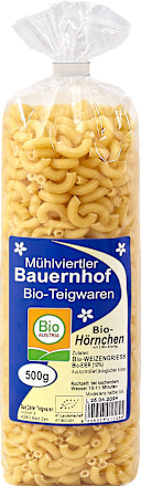 Nudeln Mühlviertler Bauernhof Bio-Hörnchen Bad Zeller Eierhof
