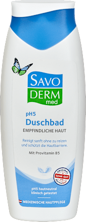 Duschgel pH5 empfindliche Haut Savoderm med