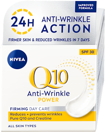 Дневен крем против бръчки Q10 SPF 30 NIVEA
