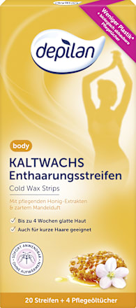 Kaltwachsstreifen depilan