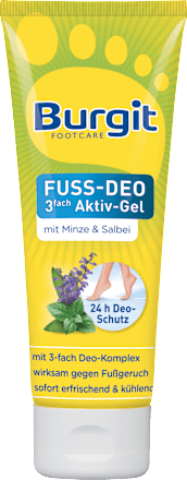Fuß-Deo 3fach Aktiv-Gel Burgit