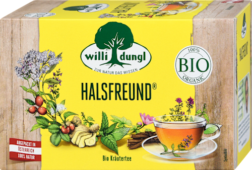 Kräutertee Bio Halsfreund willi dungl