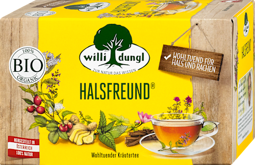 Kräutertee Bio Halsfreund willi dungl