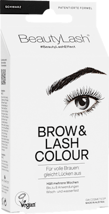 Augenbrauen- und Wimpernfarbe schwarz BeautyLash®