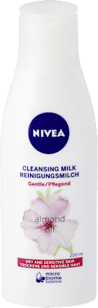 Łagodne mleczko oczyszczające do cery suchej i wrażliwej NIVEA
