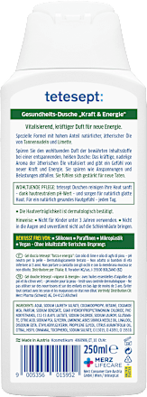 Duschgel Kraft & Energie tetesept