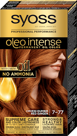 Boja za kosu - 7-77 crveni đumbir syoss Oleo Intense