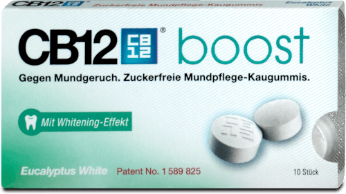 Kaugummi Boost Eucalyptus Whiter CB12