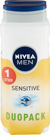 Tusfürdő Sensitive 2x500ml NIVEA MEN