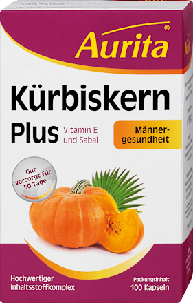 Kürbiskern Plus Kapseln Aurita