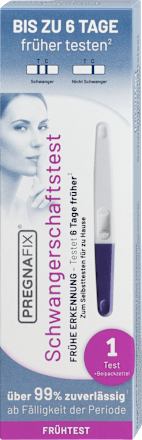 Schwangerschaftstest Frühe Erkennung Pregnafix