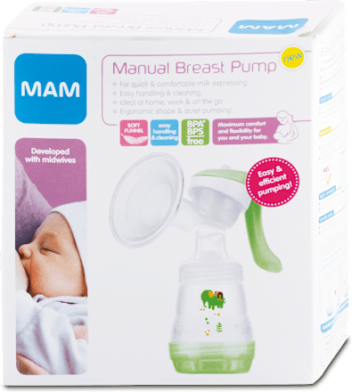 Manuálna odsávačka materského mlieka mam