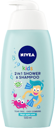 Детски 3 в 1 душ гел, шампоан и балсам Magic Apple NIVEA