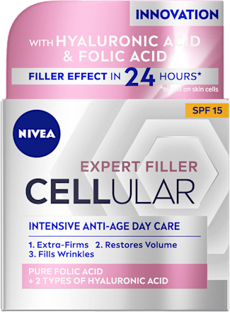 Cellural Filler Expert dnevna krema za lice SPF 15 NIVEA