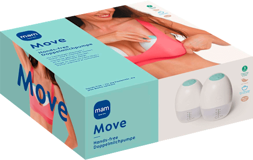Doppelmilchpumpe Move Hands-free  mam