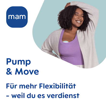 Milchpumpe Move Hands-free  mam