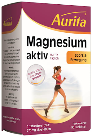 Magnesium aktiv Tabletten Aurita