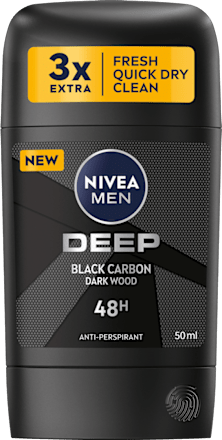Deep Black Carbon deo stick  NIVEA MEN