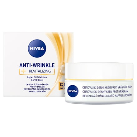 Obnovujúci denný krém proti vráskam 55+ NIVEA