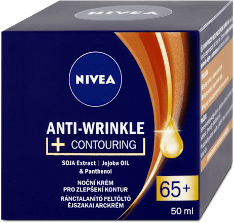 Nočný krém pre zlepšenie kontúr 65+  NIVEA
