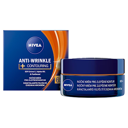 Nočný krém pre zlepšenie kontúr 65+  NIVEA
