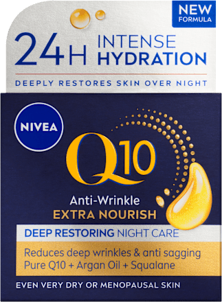 Q10 výživný noční krém proti vráskám NIVEA