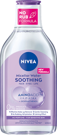 Мицеларна вода за чувствителна кожа Soothing NIVEA
