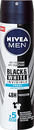 Antitranspirant Deospray Black and White Invisible Fresh NIVEA MEN