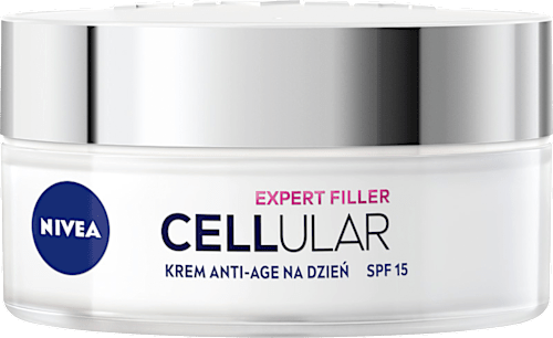 Krem przeciwzmarszczkowy na dzień SPF 15 Hyaluron Cellular Filler NIVEA