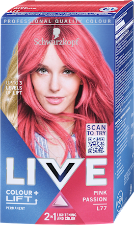 Barva za lase Colour + Lift, L77 Pink Passion Schwarzkopf LIVE
