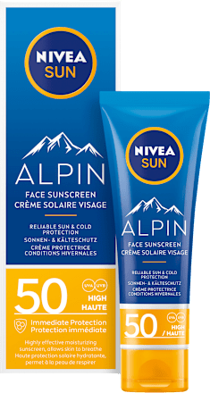 Alpin pleťový krém na opalování OF50 NIVEA SUN