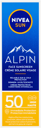 Alpin pleťový krém na opalování OF50 NIVEA SUN
