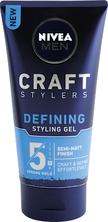 Gél na vlasy s matným efektom Craft Stylers NIVEA MEN