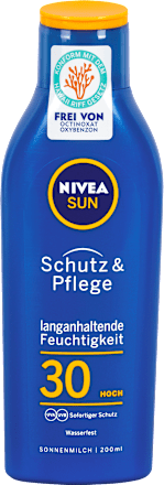 Sonnenmilch Schutz und Pflege LSF 30 NIVEA SUN
