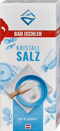Kristallsalz fein & unjodiert BAD ISCHLER