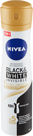 Black & White Invisible Silky Smooth antiperspirant NIVEA
