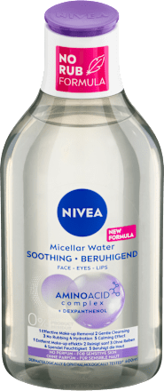 Upokojujúca micelárna voda pre citlivú pleť NIVEA