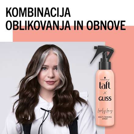 Sprej za zaščito las pred vročino Lovely Long Schwarzkopf taft