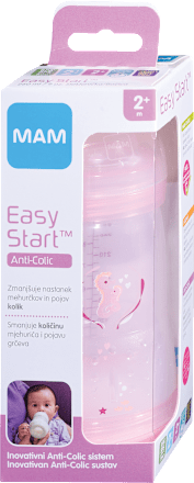 Anti-Colic flašica, od 2. meseca, zapremina: 260ml, više vrsta mam
