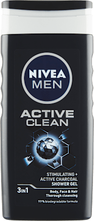Gel de duș Active Clean NIVEA MEN