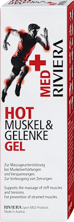 Med+ Hot Muskel & Gelenke Gel Riviera Med+