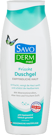Duschgel Frisch empfindliche Haut Savoderm med