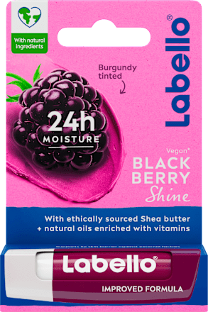 tónovací balzám na rty Blackberry Shine Labello