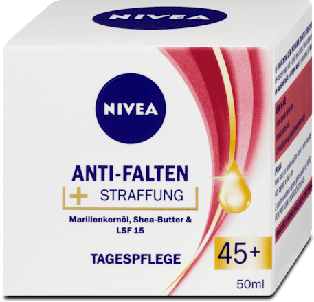 Dnevna krema za lice protiv bora 45+,SPF 15 NIVEA