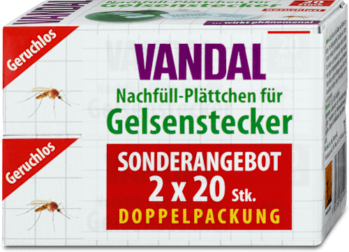 Mückenstecker Nachfüll-Plättchen VANDAL