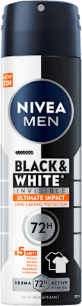 Black & White Invisible dezodorans u spreju NIVEA MEN