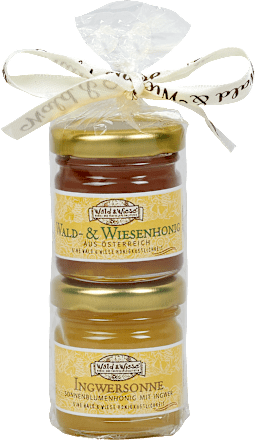 Honigset Wald- & Wiesenhonig + Ingwersonne Wald & Wiese