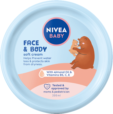 Krema za dojenčke Soft NIVEA BABY